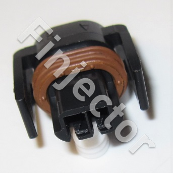 2 Way Black Metri-Pack 150.2 Sealed 2.00 - 2.5 m Female Connector, side lockings