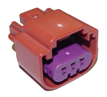 3 Way Brown GT 150 Sealed Female Connector Assembly, Max Current 15 amps