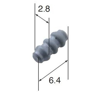 Light Gray Cavity Plug for TS sealed 0.64mm(025) Series (Sumitomo 7165-0797)
