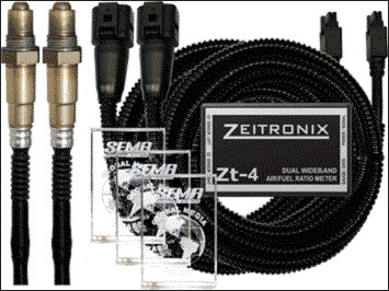 Dual Wideband Air/Fuel ratio meter with lambda sensors