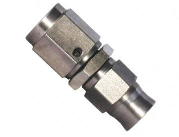 Liitin, sisäkierre M10x1, Helmiliitos teflon-teräspunosletkuun GB0725-03,SS (GBBKRF-0063SS)
