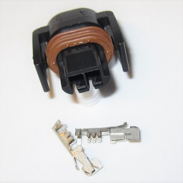 2 Way Connector SET, Metri-Pack 150.2 Sealed Female Connector, side lockings