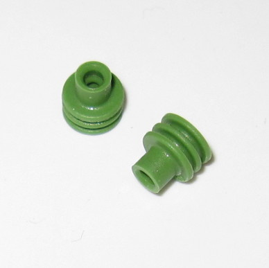 Delphi Metripack 15324982 - Green Individual Loose Cable Seal, 1 - 2.5 mm2 (15324982)