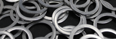 Aluminium seal rings