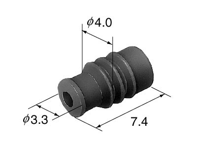 Sumitomo DL SL Series Blue Silicone Wire Seal. (Sumitomo 7165-0548)