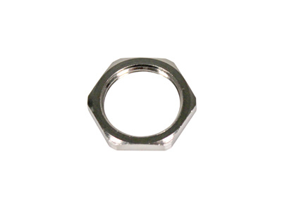 Vastamutteri M16x1.5, Nikkelöityä messinkiä, DIN40430 / EN60423 (1090-018212)