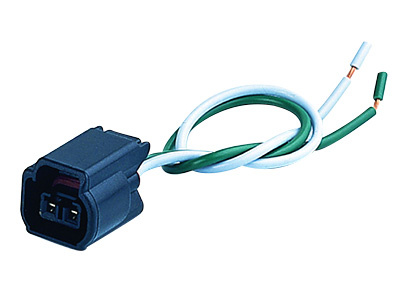 2-pole connector with wires, for position sensors (crank & cam)
