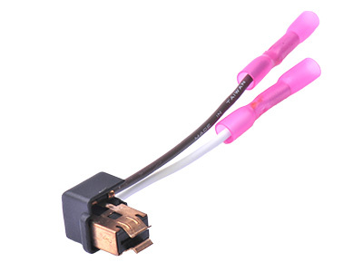 Light bulb socket with a wire, for H1 bulbs, P14,5s