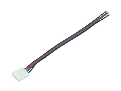 Pikaliitin 10 mm leveille  RGB LED-valonauhoille, 1609-60600RGB