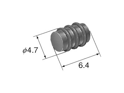 Sokea tulppa 4.7 mm, vihreä, 2.3 mm (090) 1.5 mm (060) (Sumitomo 7165-0193)