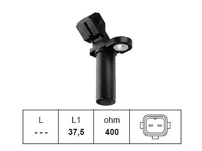 Induktiivinen pyörintänopeusanturi (VR), halk 14 mm, tapin pituus 37.5 mm