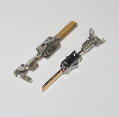 JPT urospinni  johtokoolle 0.5-1.5 mm2 , kullattu kosketuspinta, (CuFe2)