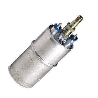 Bosch polttoainepumppu tankin sisälle. Imupuolessa (pohjassa) suodatinverkko (Bosch 0580254040)