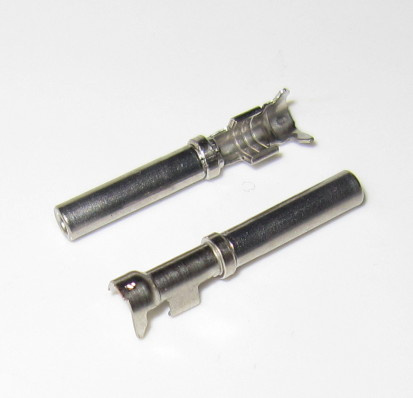 Deutsch DT 0.75 - 2 mm2 female terminal, crimpable, nickel, size 16, (14-18 AWG)