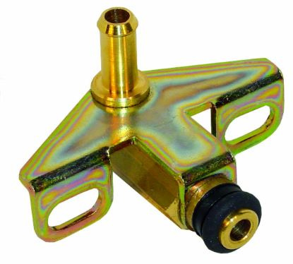 Rail pressure regulator adapter, holes 32-61 mm, O ring 14,5 mm