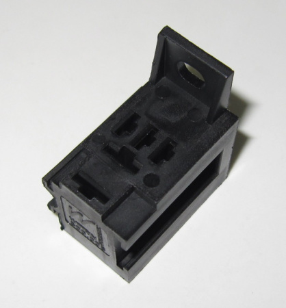 Relay holder for Micro relays (2 X 6.3 mm + 3 X 4.8 mm)