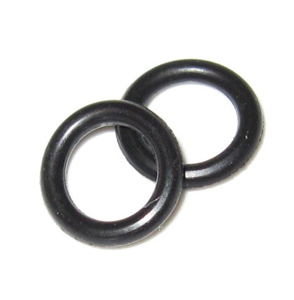 Viton O-rengas, 7X2 mm. JAPAN- suuttimiin ja TOP11-jatkoihin 11 mm yläpäällä.