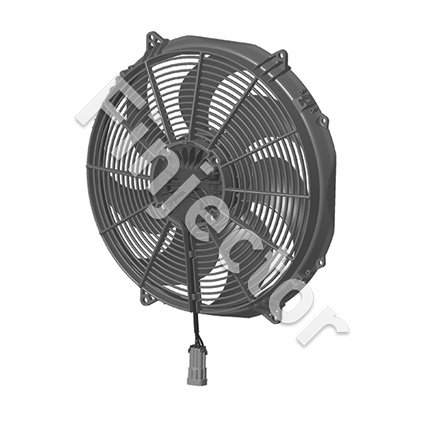 Puhallin Spal VA91-BBL341P/R/A/N-65A, 24V, imevä, PWM-ohjattu, 3500 m3/h