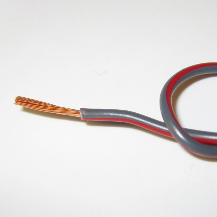 Auto Cable 1.5 mm² red-gray (full roll = 100 m)