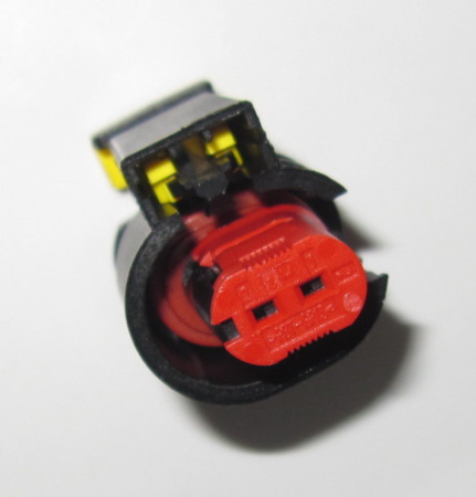 2 pole connector housing for ignition coils and sensors