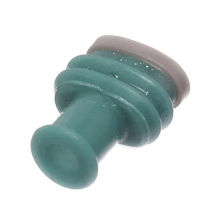 Single wire seal. Wire Insulation Dia.1.8-2.1 mm. GREEN (Yazaki 7157-3951-60)
