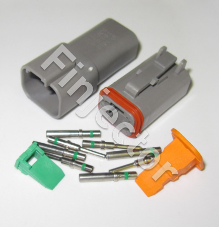 Deutsch DT 4-napainen liitinpari, 1-2 mm2