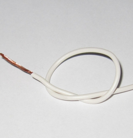 Autocable 0.75mm² white (full reel=100m)