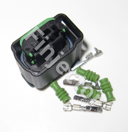 4 pole Connector SET for Yaw Rate Sensors YRS 3 (Bosch Motorsport F02UB00435-01)