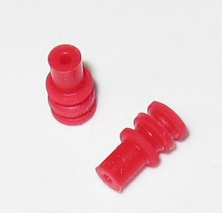 Matrix 1.2 / Single Wire Seal / Ø 1.2 - Ø 1.6 / Red  (Bosch 1928300934)