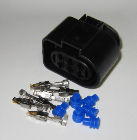 6 pole connector SET for LSU4.2 lambda sensors, gold plated term