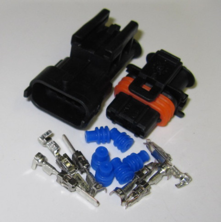 3 pole Compact connector PAIR, for wire size 0.5- 1.5 mm2 (JPT)