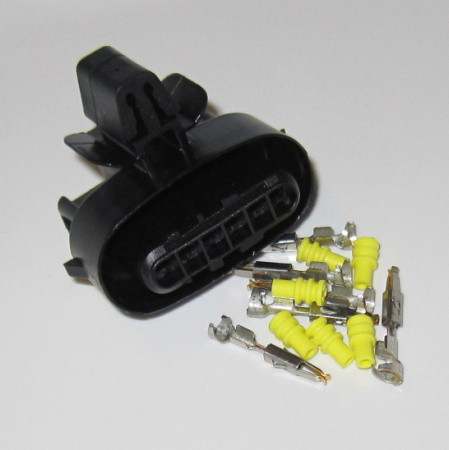6 pole connector set for LSU 4.2 lambda sensors  (...065/066)