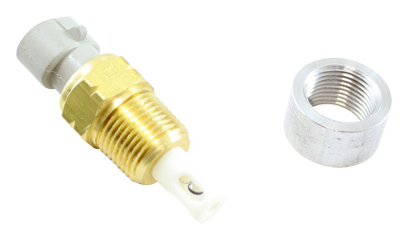 Air Temp Sensor Kit. 3/8"NPT. Includes:: Air Temp Sensor, 3/8"NPT Aluminum Bung, Connector & Pins
