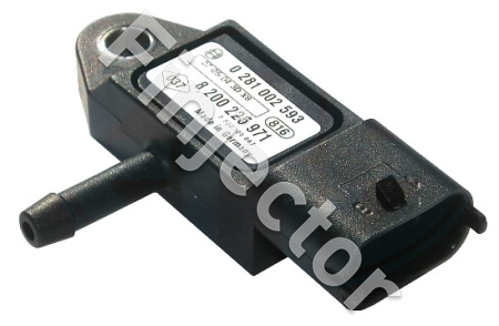 MAP sensor 15-250 kPa, with hose connection