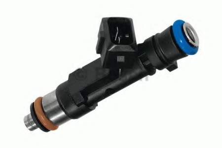 EV14-Suutin, 12 Ohm, 165cc, C, Jetronic (EV1), O-O 61 mm, Pitkä (Bosch 0280158034)