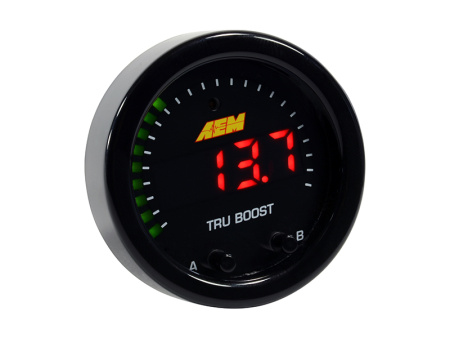 AEM X-Series boost gauge with boost setting ability, AEM 30-3052