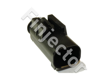 3-napainen liitinrunko, QUAD-male-pinnit (MQS) Code A (A1685401181)