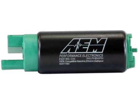 320lph E85-Compatible High Flow In-Tank Fuel Pump. 320lph@43psi.
