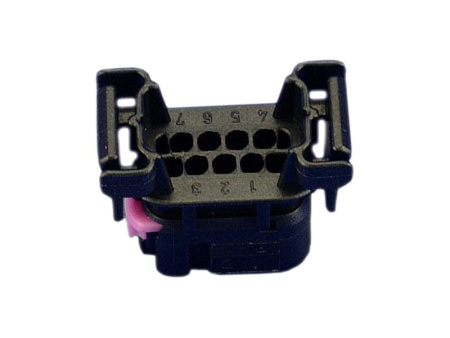 7 Pole connector, LWS, Code 0. Black (BOSCH 1928404025)
