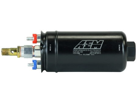 High power AEM fuel pump 400 l/h@ 3 bar, M18X1.5/M12X1.5