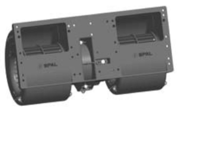SPAL 006-B39-22 24V, 384 W, 1200 m³/h, W. 351 mm, L. 168 mm