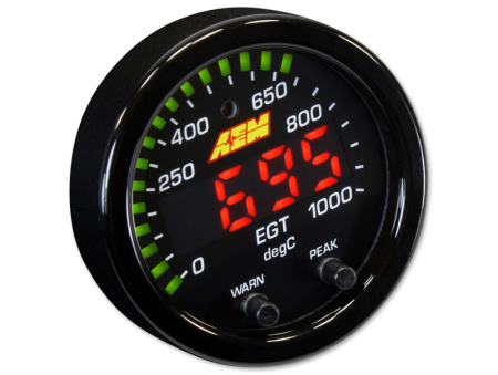 AEM X-Series Pakokaasun lämpomittari 0 - 1800F / 0 - 1000C with sensor (AEM 30-0305)
