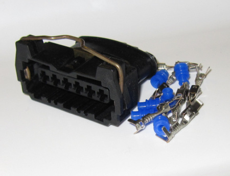 6 pole connector SET, Bosch Jetronic, e.g. for air mass meters