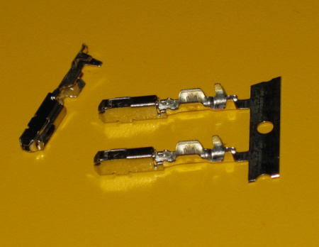 Bosch BCB 0.6 female terminal (clean body),  0.35 - 0.5 mm², tin plated (Bosch 1928492555)