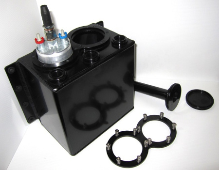Polttoaineen keruusäiliö yhdelle tai kahdelle 044- tai 50-1009-pumpulle, 3 L. (GBFS01701F)