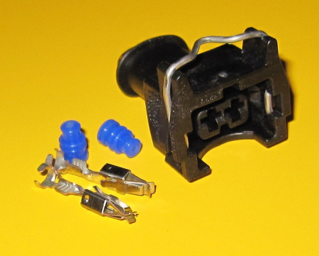 2 Pole Connecor SET for EV1, EV6, EV14, sensors etc. 0.5-1.5 mm