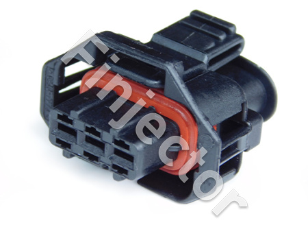 3 pole Bosch compact connector 1.1a, Code 1, F-VMQ seal (Bosch 1