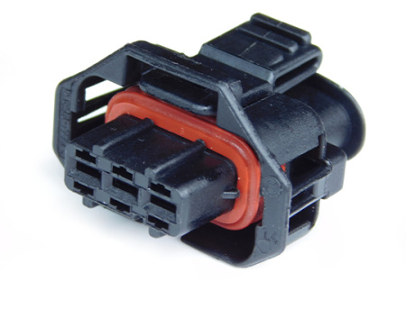 3 pole Bosch compact connector 1.1a, Code 1,  F-VMQ seal (Bosch 1928404656)