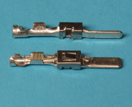 AMP Tyco JPT, Plug Type Blade Terminal, 0.5- 1 mm², Asymmetrical