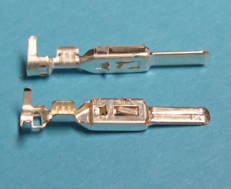 KKS SLK 2.8 ELA, 0.5- 1 mm², Male pin, Silver-plated, Temp. Range 170 °C
